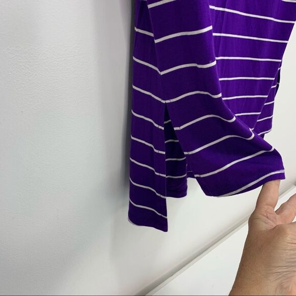 LSU Gameday Couture beaded blouse - Picture 4 of 7